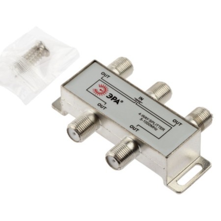 Divider TV era 4 branches for F connector 5-1000 MHz