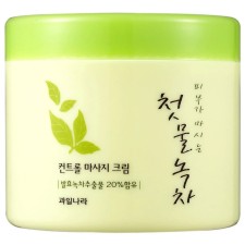 Крем для лица Welcos Green Tea Fresh Cleansing Cream, очищающий, 300 г