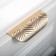 Cappio handle, m/o 96 mm, with a pattern, matte gold color