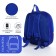 Baby backpack on lightning, blue color