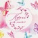 Gift folding box, packaging, “butterflies”, 25.5 x 15 x 4 cm