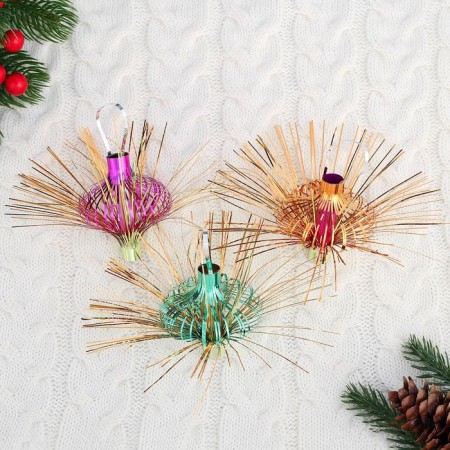 Decoration New Year's foil "Lamp" mix