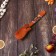 Musical instrument tree "Castanet with a pattern" 4x5x23 cm