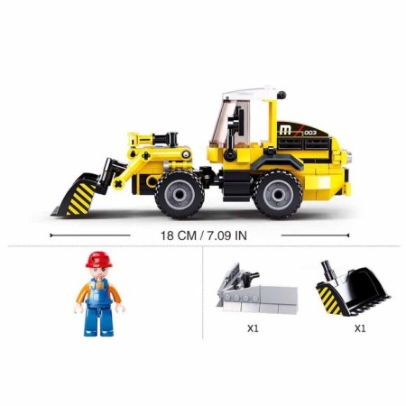 Designer city "loader", 200 parts, in a package-1