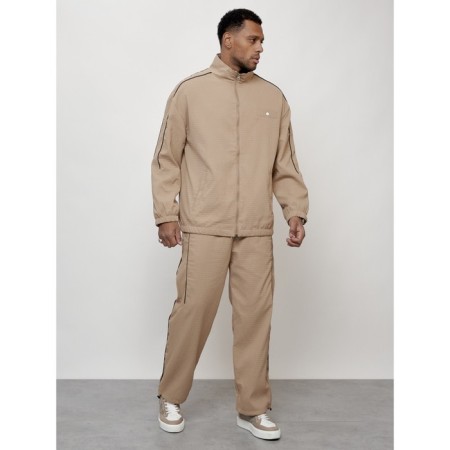 Sports suit men's, size 56, beige color-2