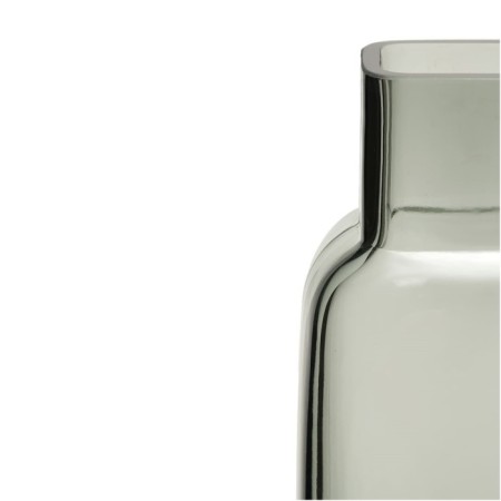 Decorative vase of glass, 105 × 75 × 205 mm, color gray color-5
