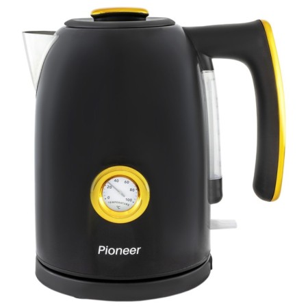 Pioneer KE560M teapots, metal, 1.7 l, 2200 watts, black