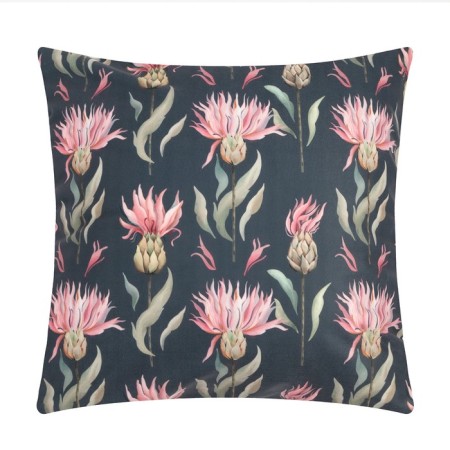 Pillowcase decorative Ethel "Artichok" 40x40 cm, velor, 100% p/e