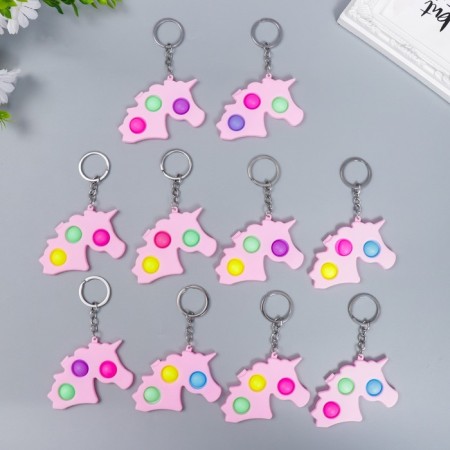 Trick Rubber Antistress (endless pimpa) "Pink Unicorn" MIX 9x5.6 cm-3