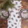 Walking on the table New Year's Ethel Merry Christmas 30x70 cm, 100% HL, sarzha 190 gr/m2