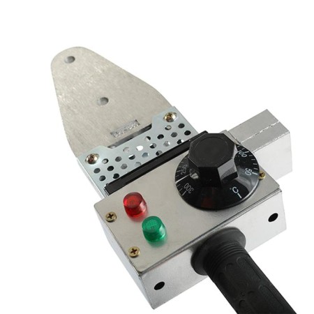 The device for welding plastic pipes "Victory" PT-1800, 1800 W, 20/25/32/40/50/63 mm, case-3
