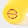 A plastic glass with a tube and a lid of the pineapple, 450 ml, yellow color