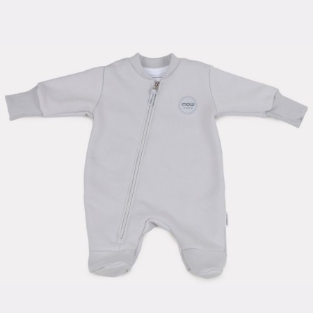 Combiason Children's demi-season MOWBABY RUBY, age 9-12 months, color Arctic gray