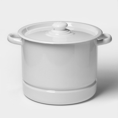 Manto car, 9 l, 3 inserts, with a plastic pen, white color