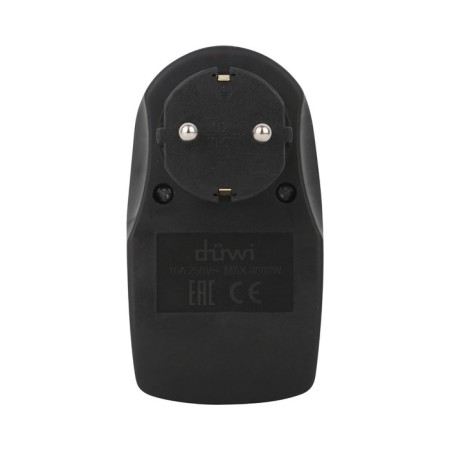 Adapter 1 Nest + 2 USB port, on the euro fork, s/h, 16a, 230V, 3680W, IP20, black, 27419 3-2