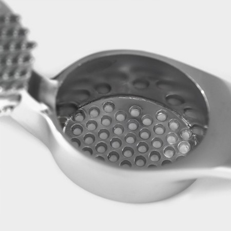 Veil garlic press, gray color-4