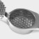 Veil garlic press, gray color