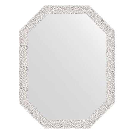 Mirror in the baguette frame, white minting 46 mm, 53x68 cm
