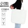 Women Bologna Shoper, 40x35x7cm, white