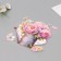 Interior plastic sticker "Peonies in the watering can" 40x31 cm