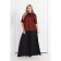 Female jumper, size 42, burgundy color