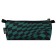 Penal soft, 1 department, 85 x 200 x 65 mm, voluminous, Phoenix "sneakers" black/green 65246