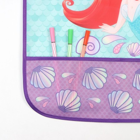 Apron with armatals children's "Ariel", princesses, 49x39 cm-2
