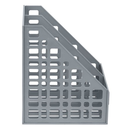 Papers "Istanm", sifte, vertical, 2 compartments, gray-4