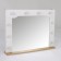 Crystable-9 mirror without lamps 900x150x680 Irish oak/white matte