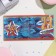 Mini-postcard "February 23" Glitter, Blue background, 8.5x8.5 cm