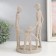 Souvenir Polystone stand "Sandless people. Family circle" D-8.5 cm 24.5x14x14 cm