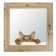 Window, 70 × 70cm, "cat", single -chamber double -glazed window