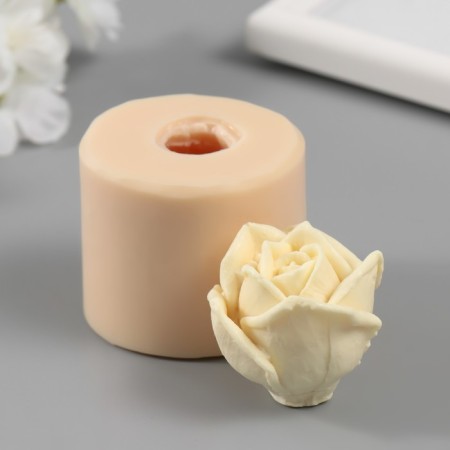 Mold "Bun Rose" 4.6x4.5x4.5 cm-2