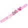 Silicone Bracelet with replaceable jibitsami, 3 Jibits included, Minnie Mouse