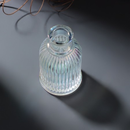 Diffuser for essential oils "Vertical" 90 ml transparent mother -of -pearl 5.5x5x9.5 cm-4