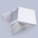 The box is folding, the lid is, white, 38 x 33 x 30 cm