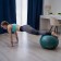 Fitball ONLYTOP, D = 65 cm, 900 g, anti -wings, green color