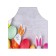 Apron kitchen with a photo print "Painted eggs with ears", adjustable, size OS