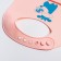 Blory for feeding "Giraffe" silicone with pockets, pink color