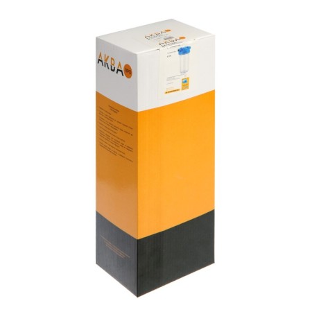 The Aquabrait filter case is ABF-1044, 3/4, for cold water, a key and fasteners, a transparent-4