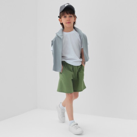 Shorts for the boy KAFTAN, R.30 (98-104), green-1