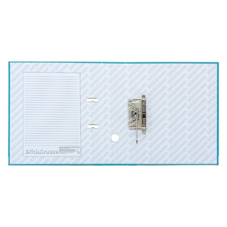 A4, 70 mm, erichkrause, standard, boumvinyl, with label on the spine, lower metal knant, turquoise-1