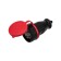 A portable moisture -proof outlet with a lid, 3p+re, 32 a, IP44 REXANT rubber