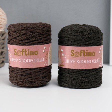 Knitting cord without core 70% cotton, 30% polyester width 3mm 100m/160 ± 10g (106) mix