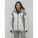 Ski jacket female winter, size 60, white color