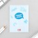 Gift set for graduation: notebook A6, 32l, stickers and magnetic bookmarks 2 pcs "Graduate"