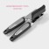 Knife of the canned shade "Elim", 20 cm, black color
