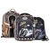 Frame backpack 35 x 26 x 14 cm, Across HK22, filling: bag, pencil case, blue HK22-4