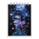 Notepad A7, 40 sheets, in a cage, on a crest, "Cosmos", cover coated cardboard, selective twin-lak, offset 65, 6B, mix