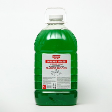 Pudecen liquid soap green apple. 5 l